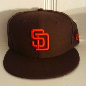 New Era MLB San Diego Padres Fitted hat sz 7 1/8